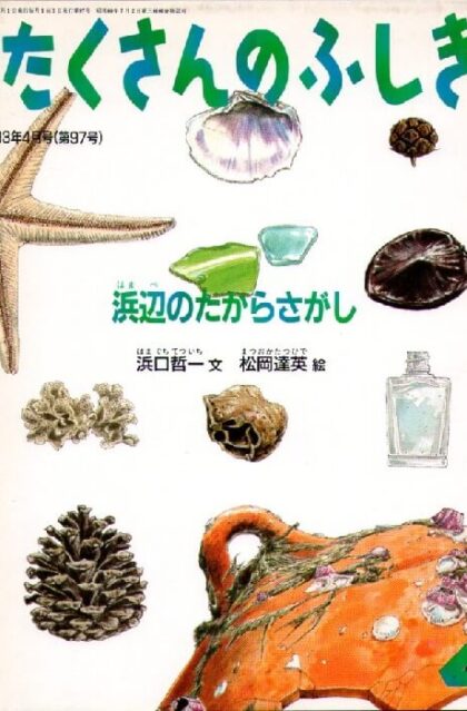 浜辺のたからさがし　月刊たくさんのふしぎ　　１９９３年4月号　通巻９７号