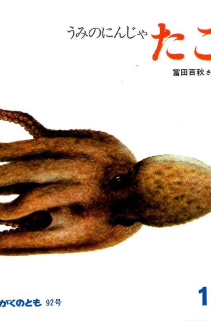 うみのにんじゃ　たこ　かがくのとも　通巻９２号　（１９７６年１１月号）