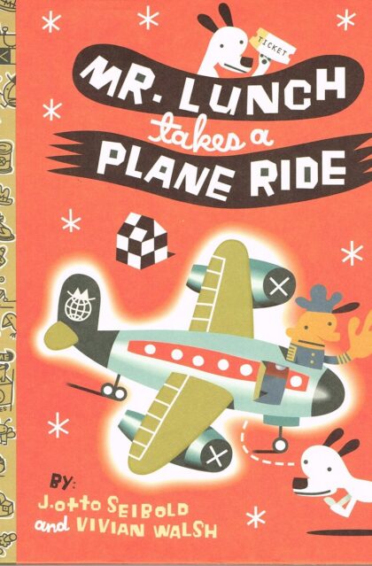 （洋書　英語）　Mr.Lunch takes a Plane Ride　（邦訳タイトル：ミスター・ランチ　ひこうきにのる）