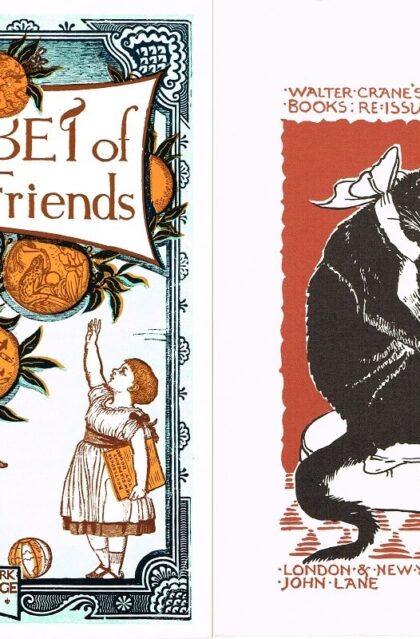 The ALPHABET of Old Friends/ Puss in Boots　古いお友だちのアルファベット／長ぐつをはいた猫 （復刻　世界の絵本館　オズボーン・コレクション）